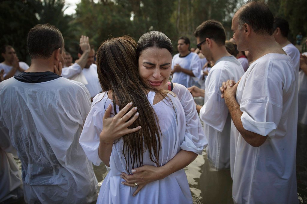 Kreshhenie v reke Iordan 4 Крещение в реке Иордан