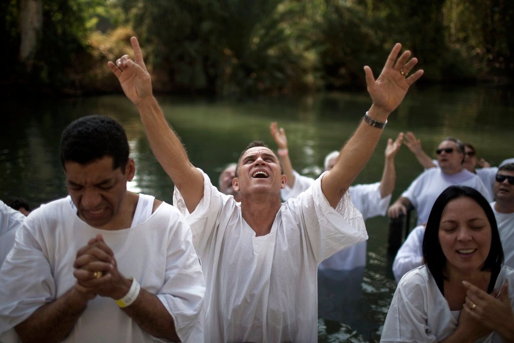 Kreshhenie v reke Iordan 7 Крещение в реке Иордан