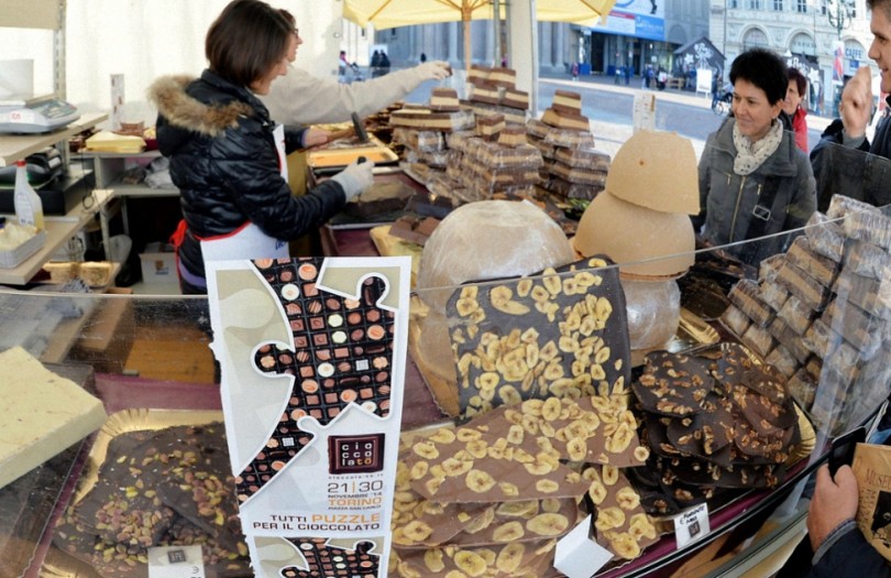 Фестиваль шоколада в Турине-3