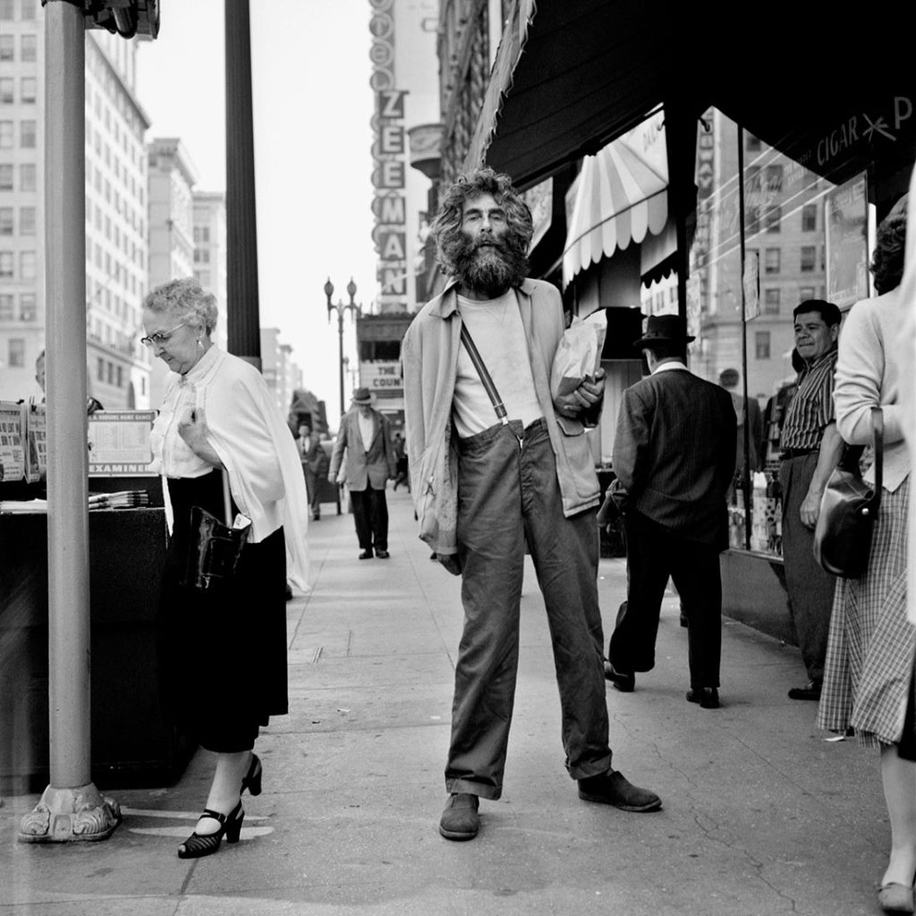  Уличные фотографии Америки 50 х годов