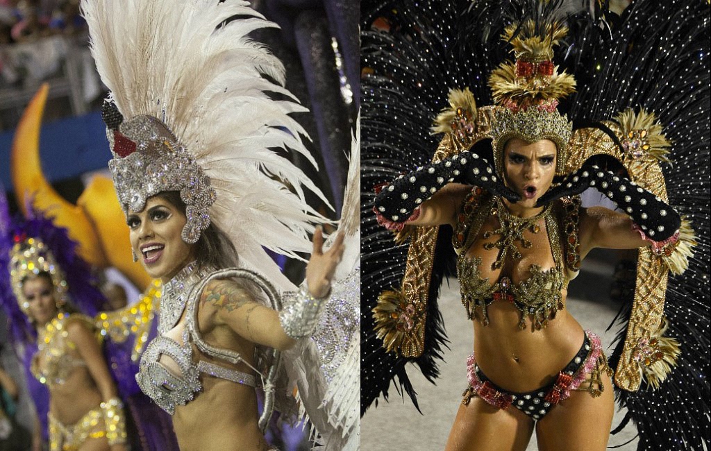Горячие бразильские танцорки-7