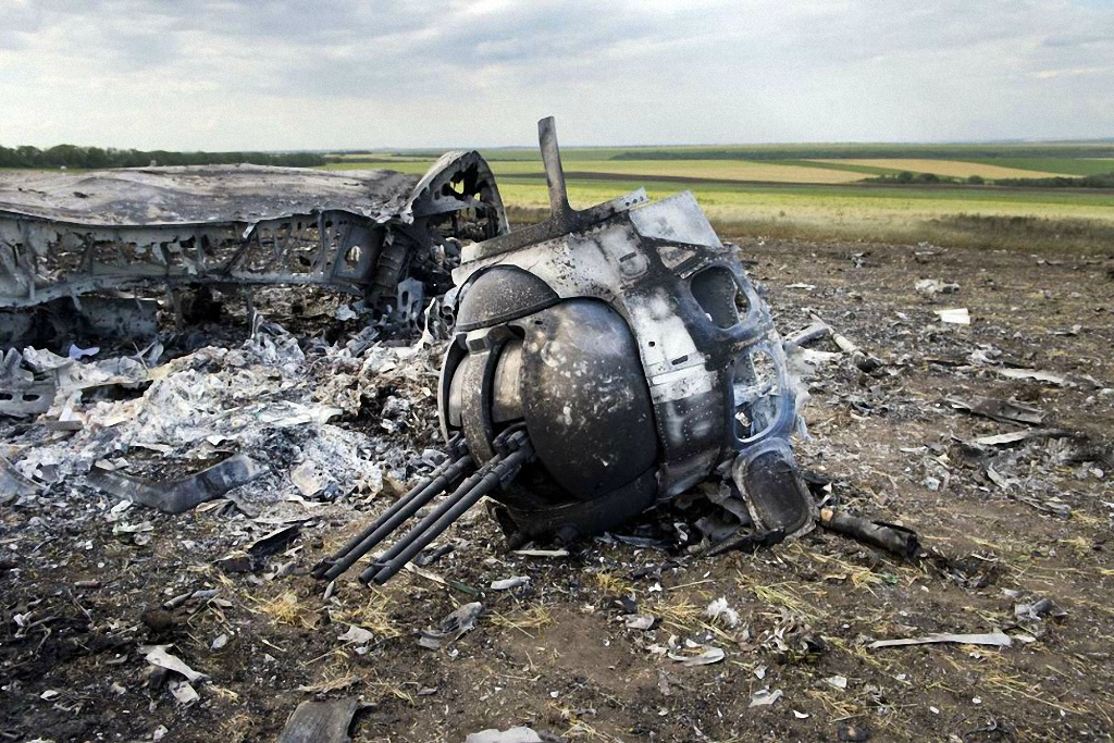 Украинский самолёт ИЛ-76 сбитый сепаратистами-2