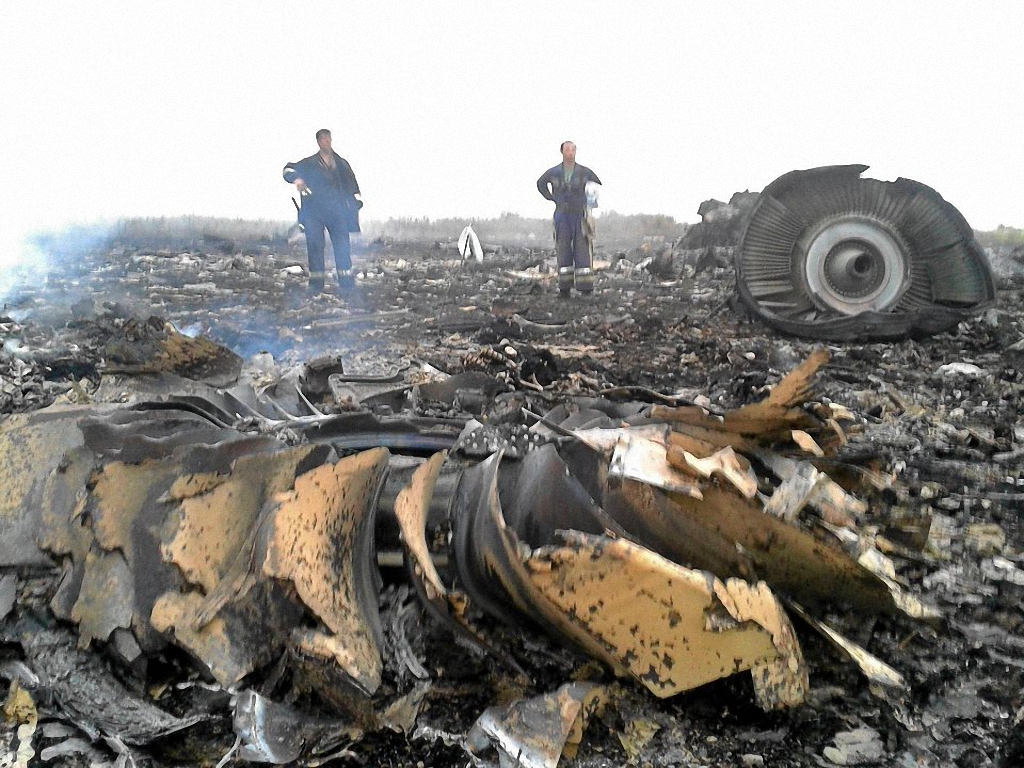 Катастрофа малазийского самолета в небе над Украиной-1