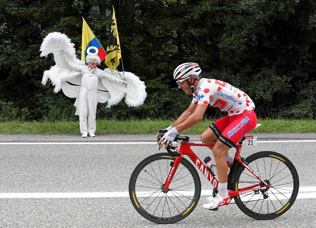 Самые креативные болельщики Тур де Франс 2014-4