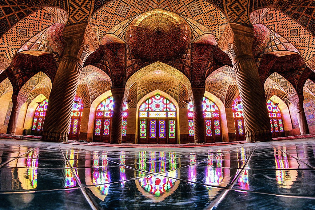 Гипнотические узоры иранских мечетей-7