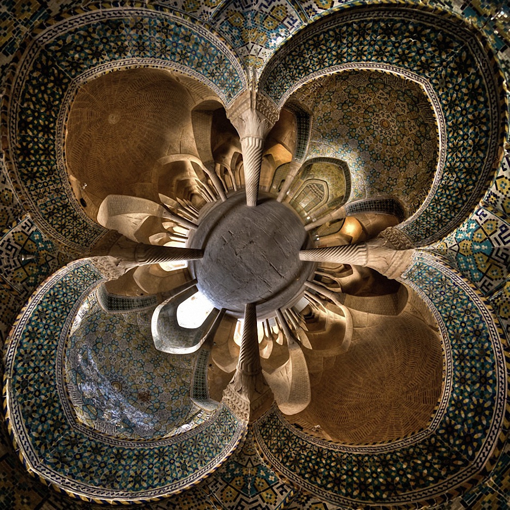Гипнотические узоры иранских мечетей-9