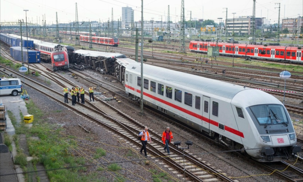 В Германии столкнулись два поезда-3
