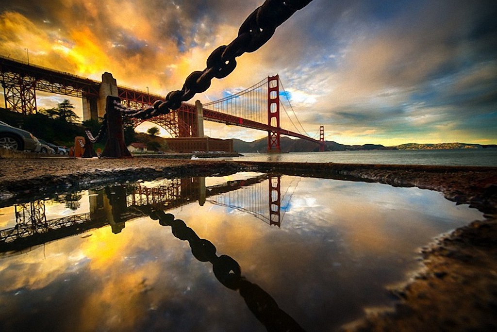 Золотые Ворота - самый фотографируемый мост в мире-8