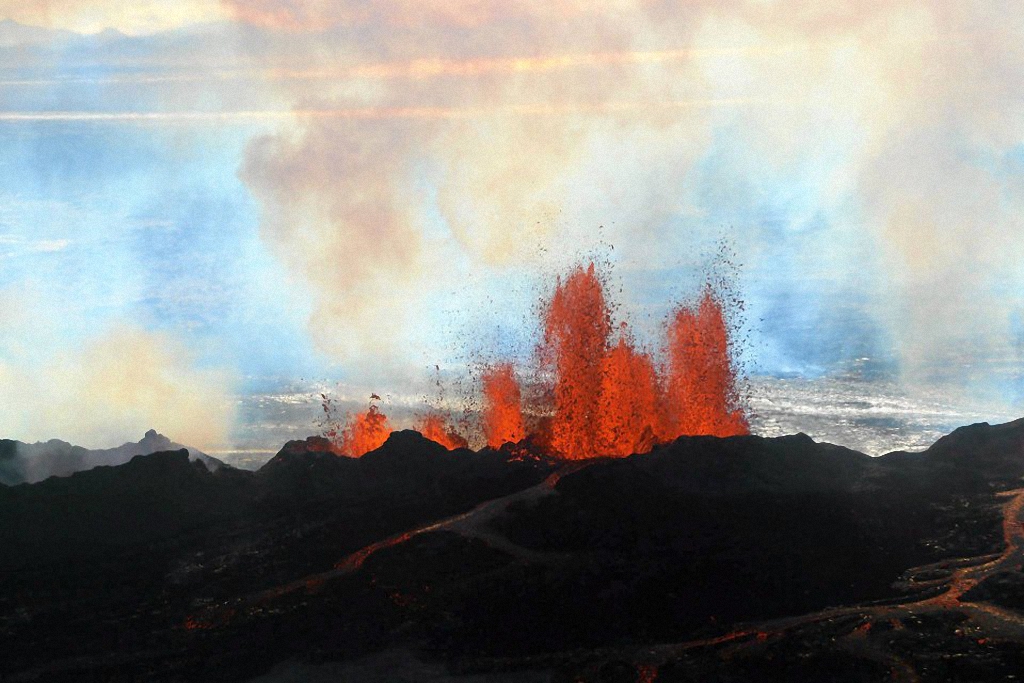 Проснувшийся вулкан Bardarbunga-5