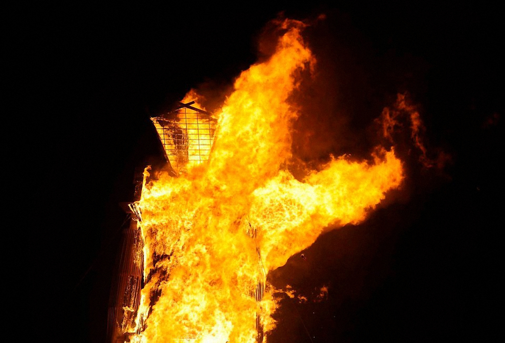 Пылающий человек или Burning Man 2014-1
