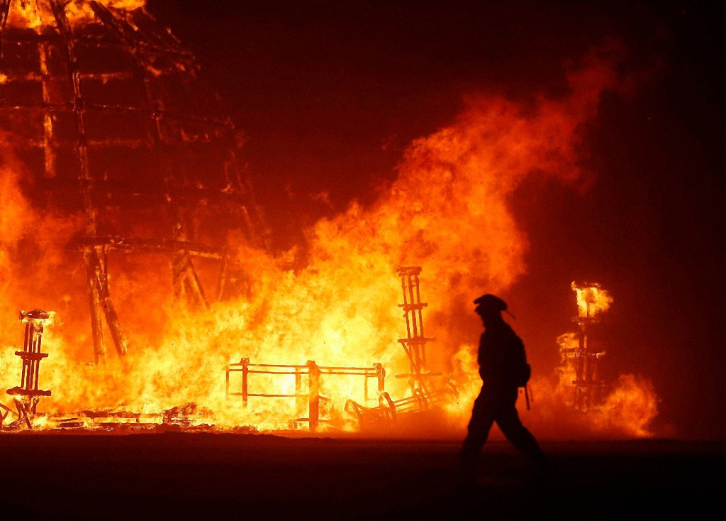 Пылающий человек или Burning Man 2014-17