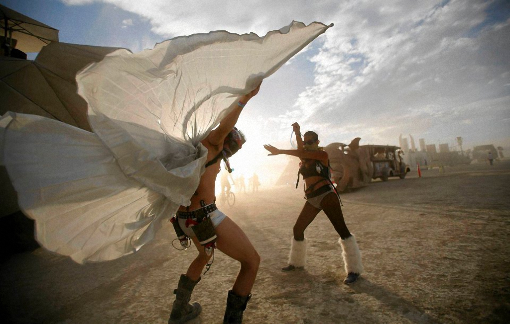 Пылающий человек или Burning Man 2014-6