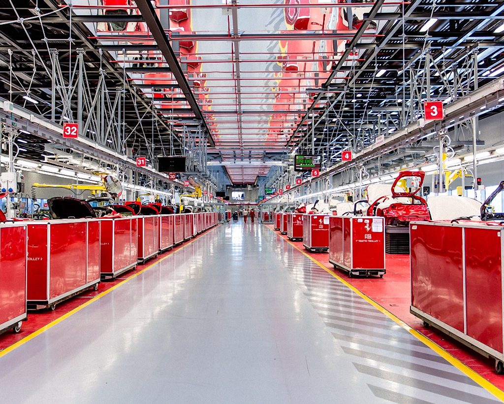 Виртуальная экскурсия по заводу Ferrari-13