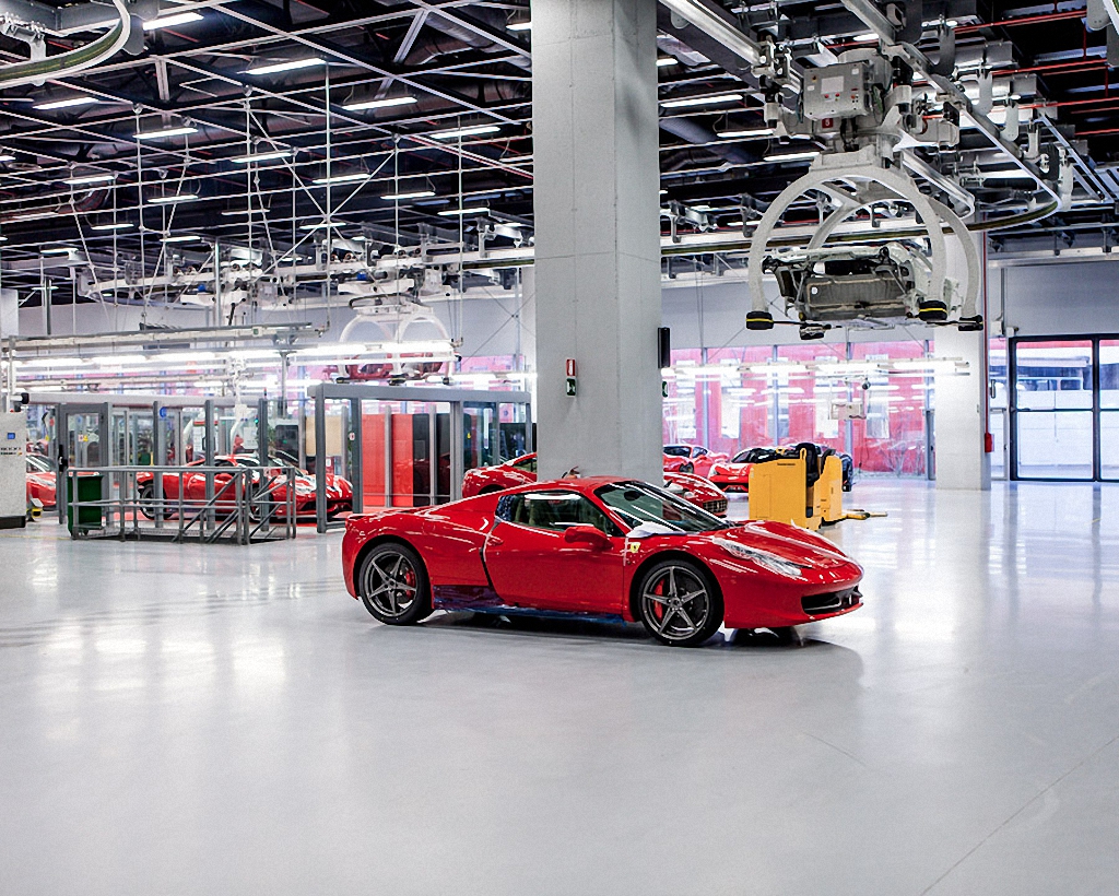 Виртуальная экскурсия по заводу Ferrari-14