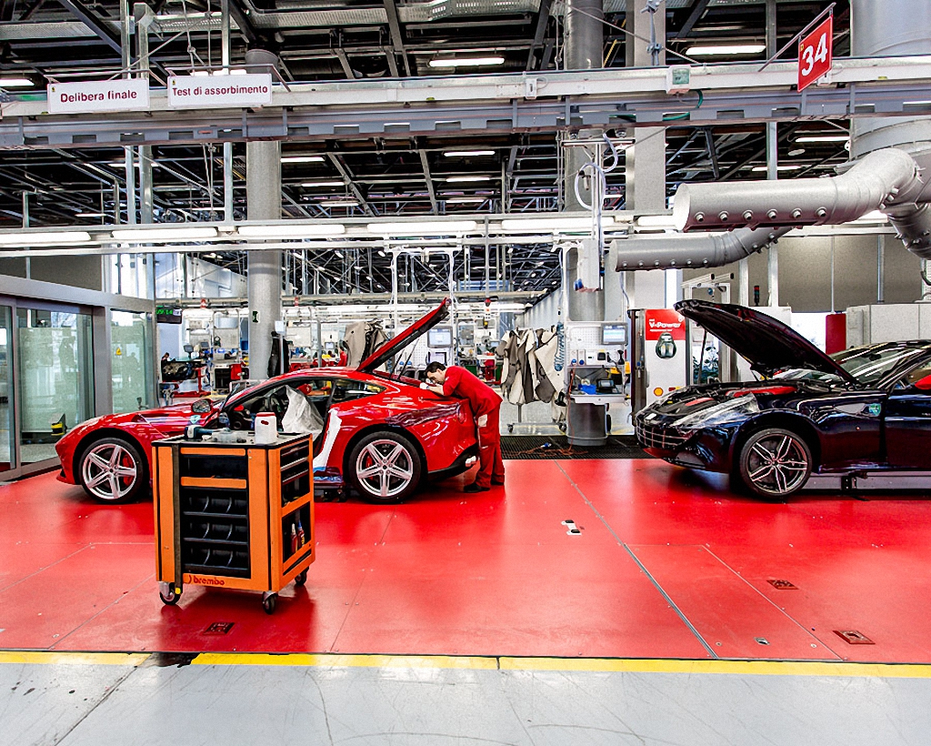 Виртуальная экскурсия по заводу Ferrari-9