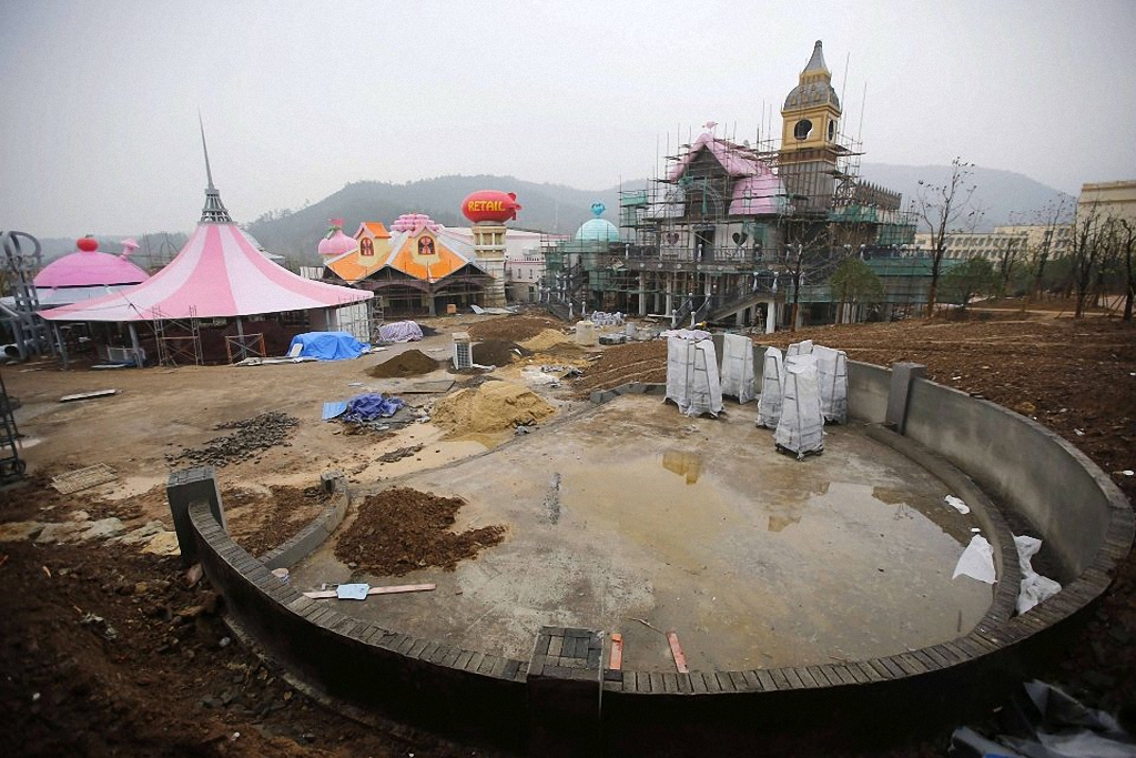 Первый парк Hello Kitty в Китае-12