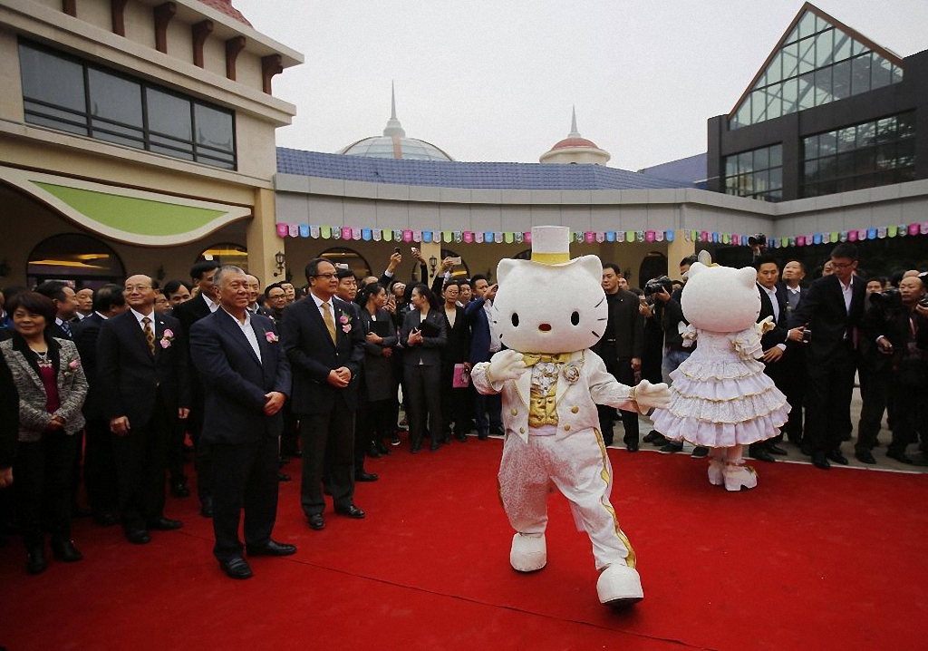 Первый парк Hello Kitty в Китае-3