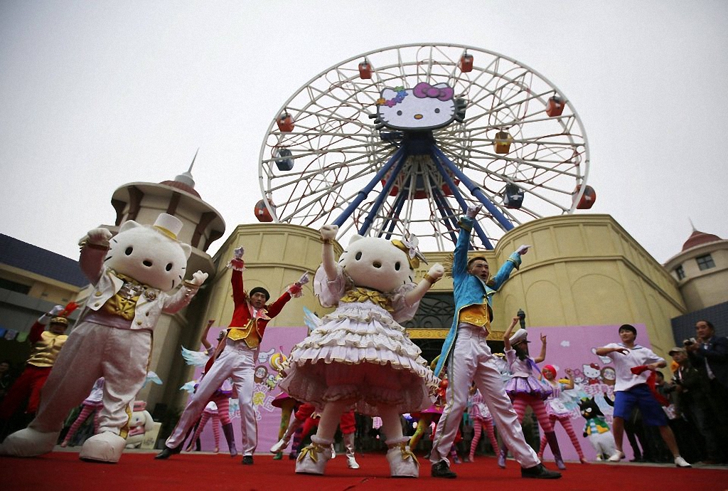 Первый парк Hello Kitty в Китае-6