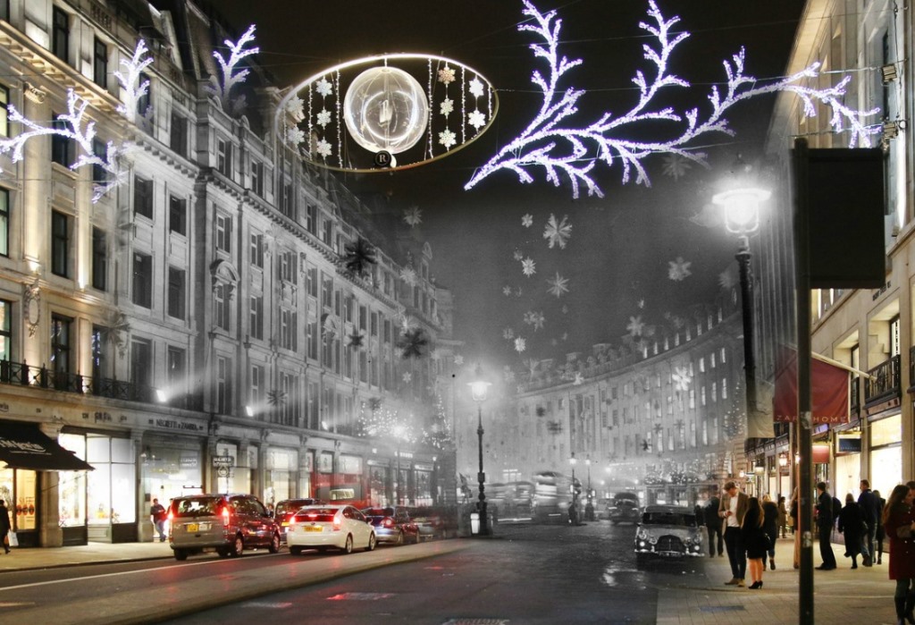 Рождественский Лондон прошлое в настоящем-3