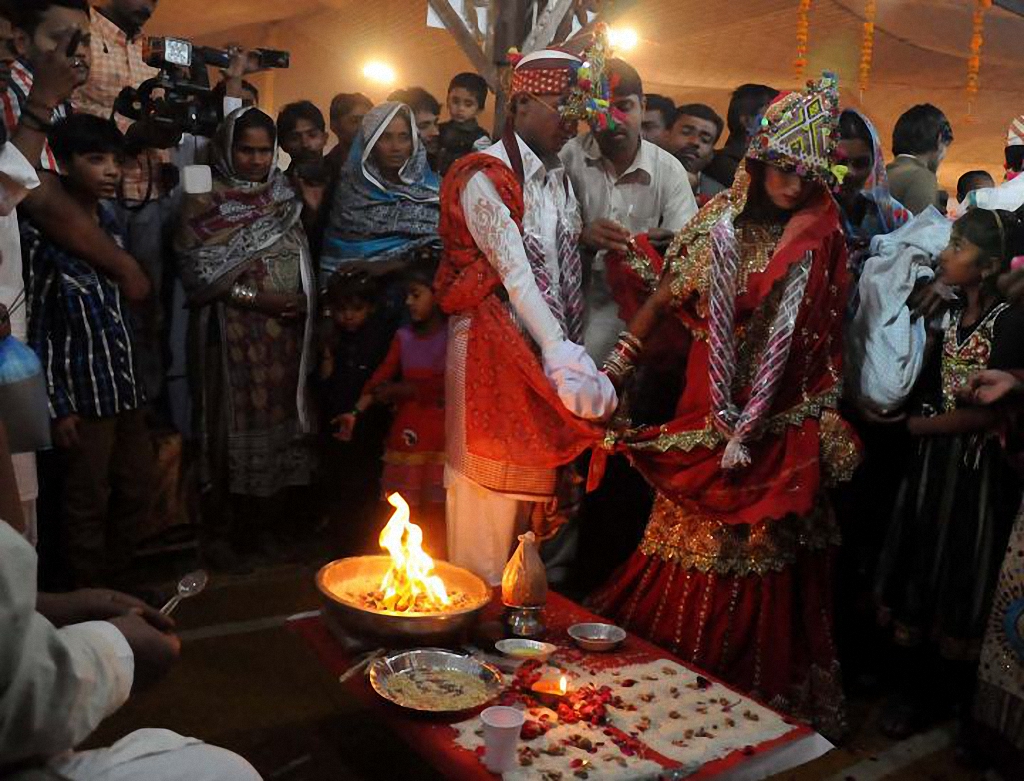 Индуистская свадьба в Пакистане-5