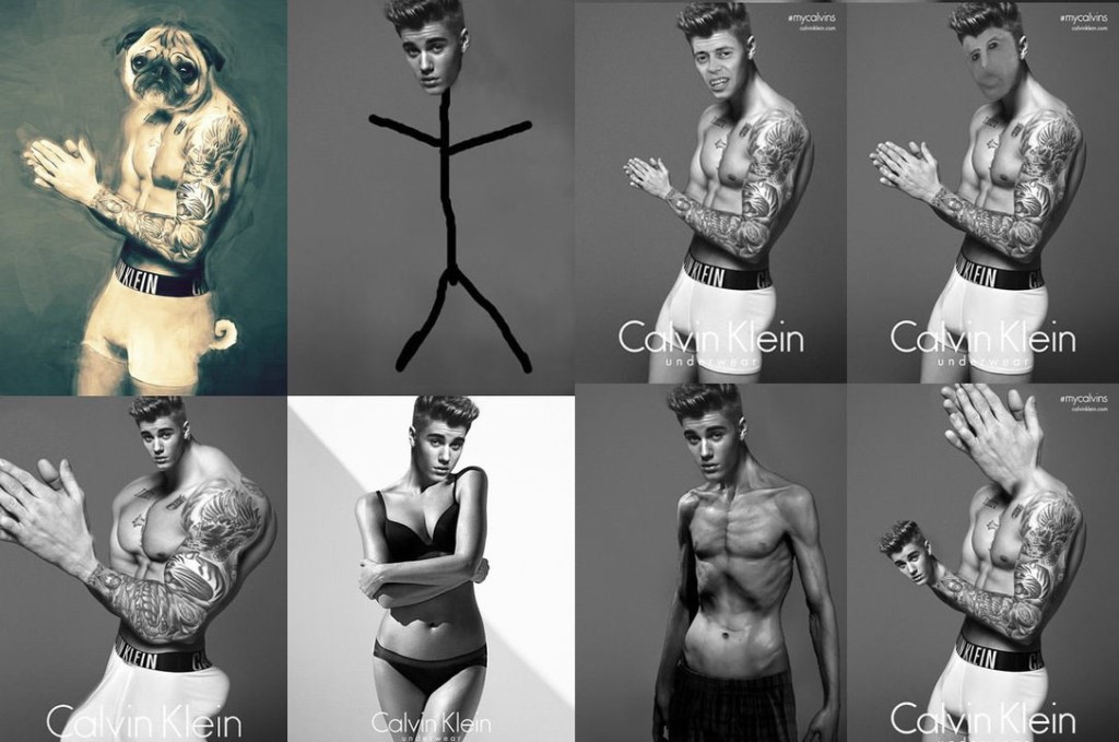 Лучшие мемы Джастина Бибера в рекламе Calvin Klein-2