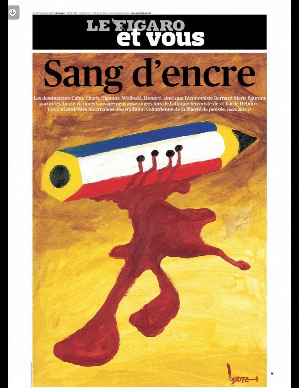 СМИ солидарны с Charlie Hebdo-13