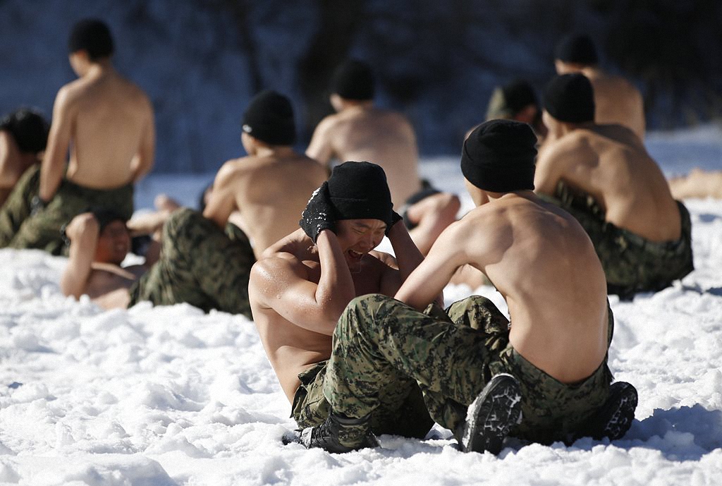 Зимние учения южнокорейского спецназа-16