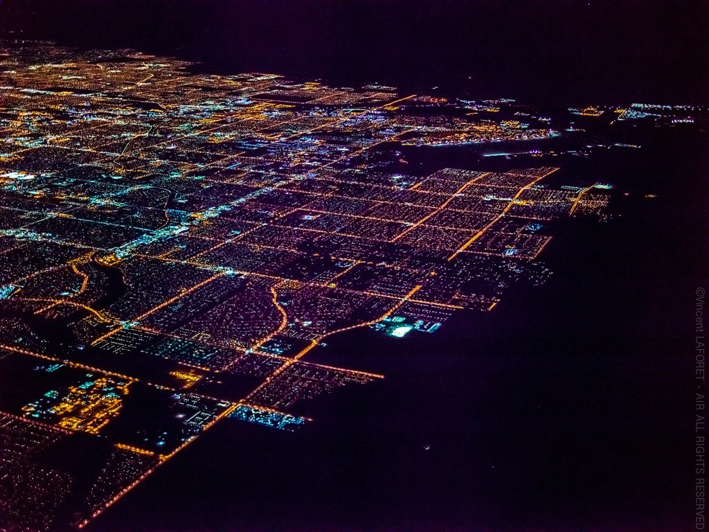 Ночной Лас-Вегас с высоты-9