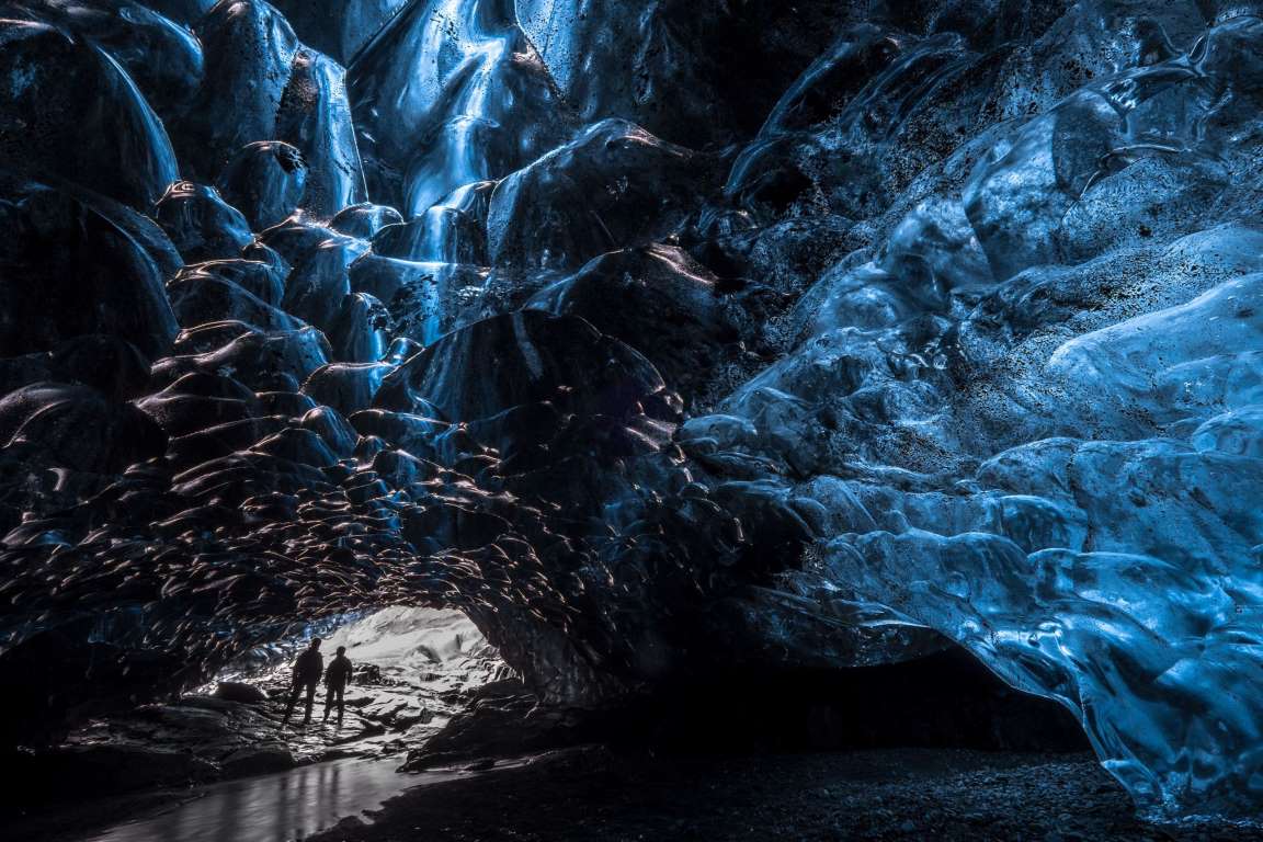 Потусторонняя пещера в леднике Ватнаёкуль-2