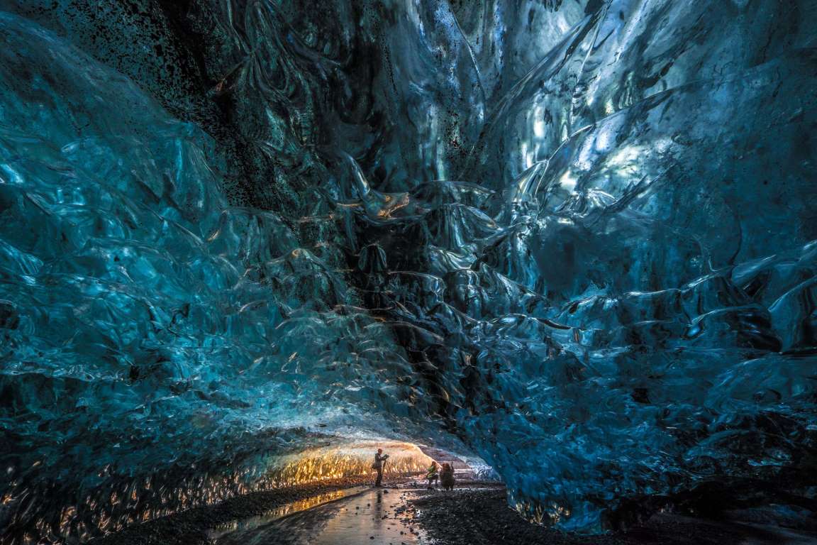 Потусторонняя пещера в леднике Ватнаёкуль-4