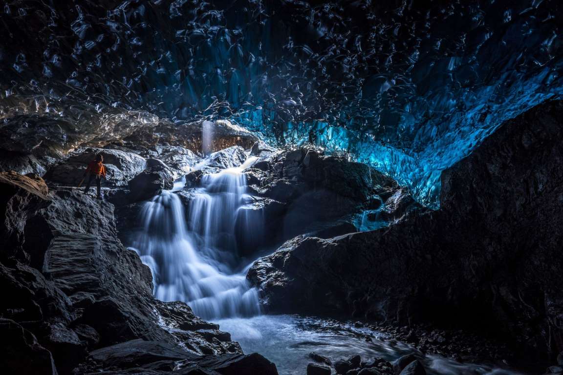 Потусторонняя пещера в леднике Ватнаёкуль-6
