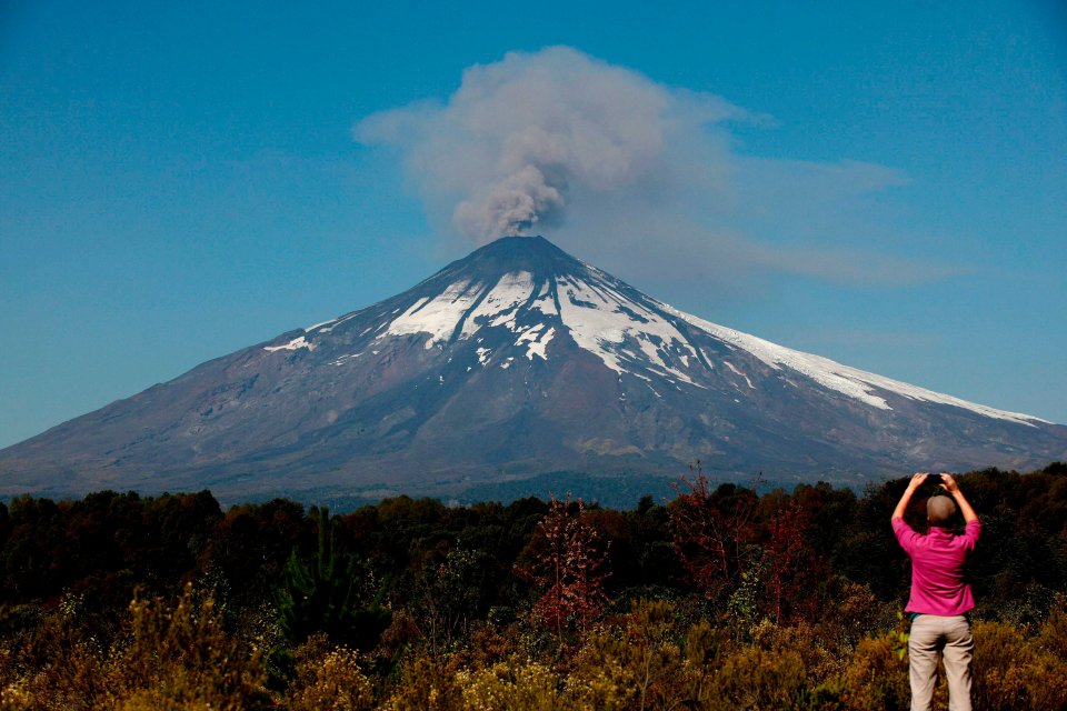 извержение вулкана Вильяррика-11