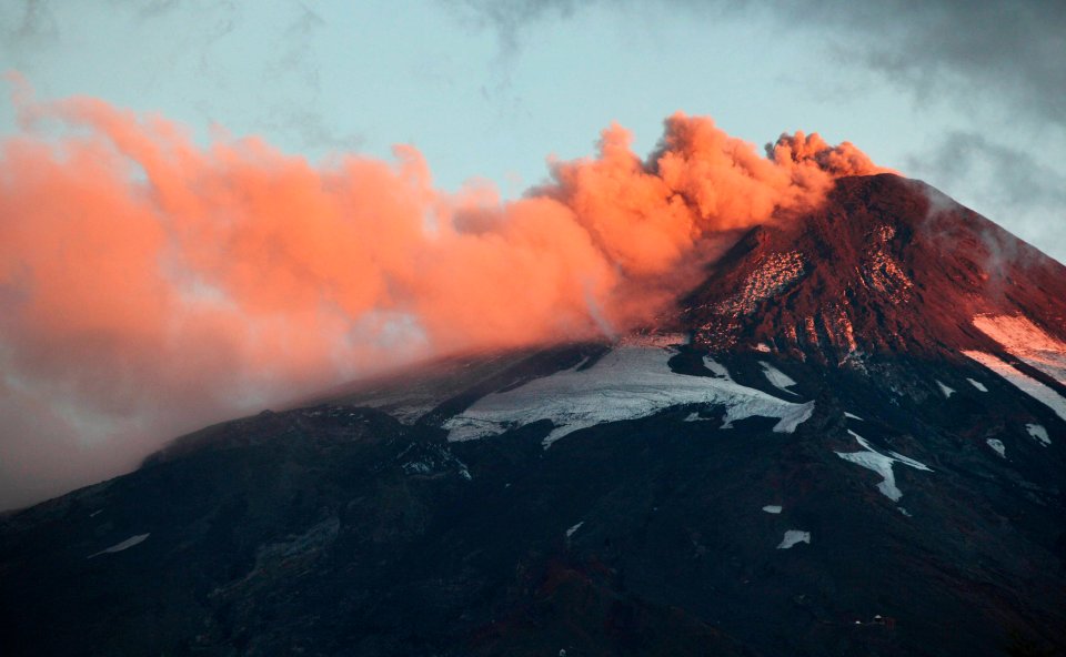 извержение вулкана Вильяррика-6