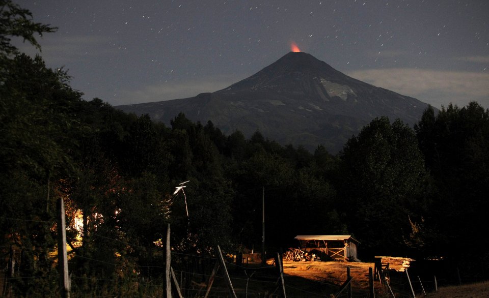 извержение вулкана Вильяррика-7