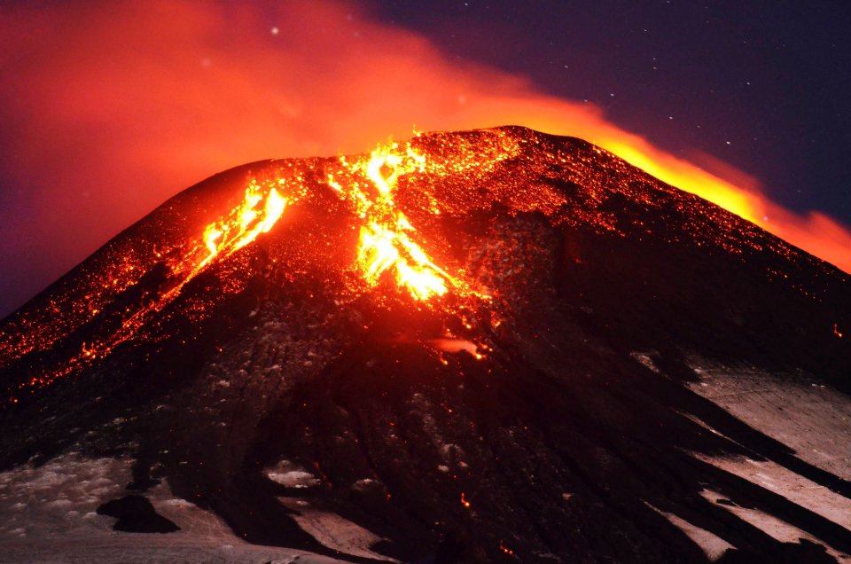 извержение вулкана Вильяррика-9