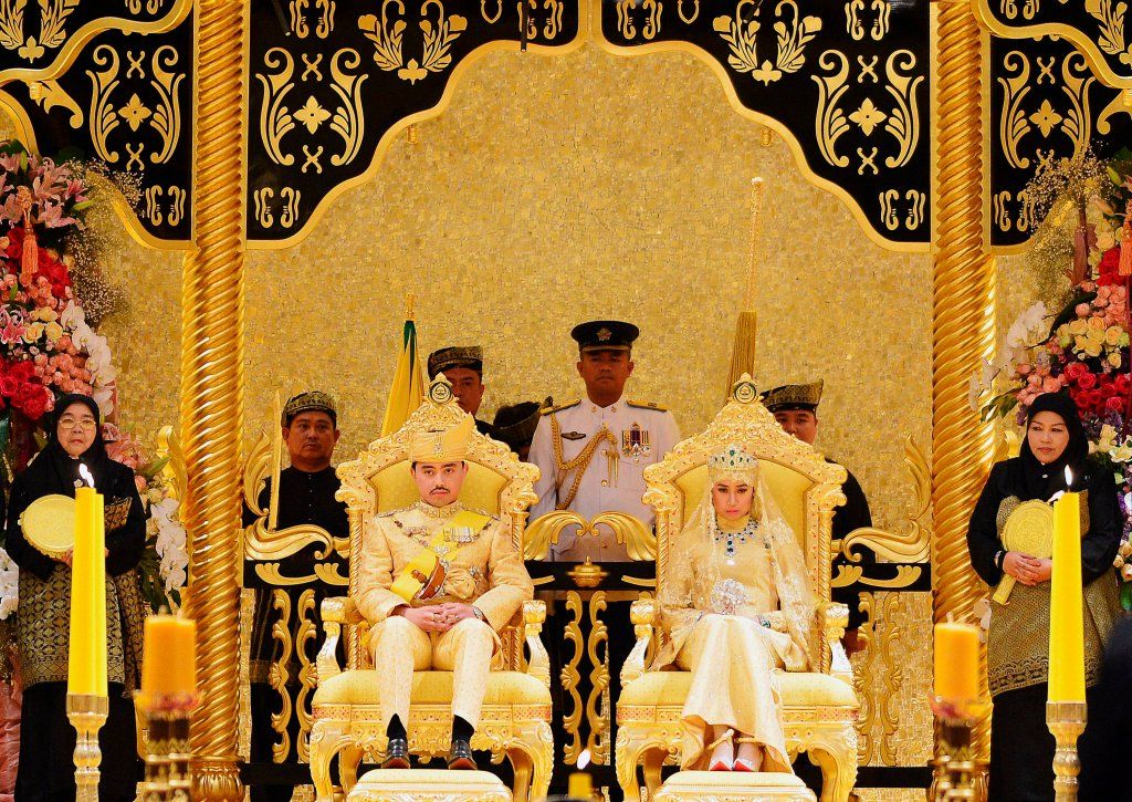 Роскошная свадьба будущего султана Брунея-1