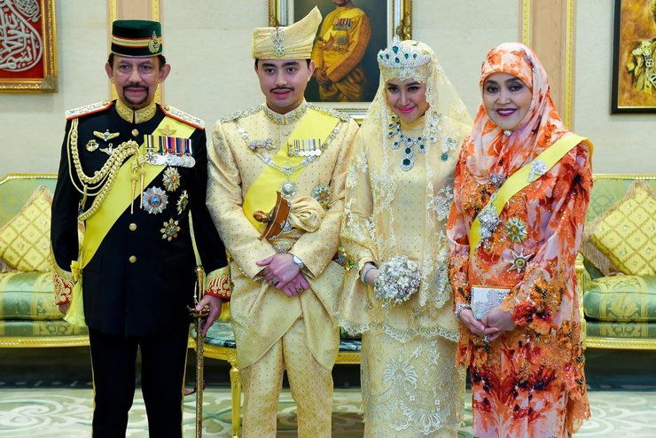 Роскошная свадьба будущего султана Брунея-11