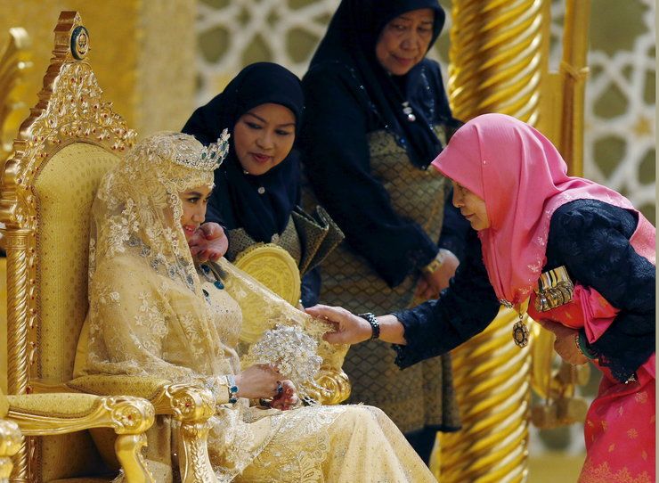 Роскошная свадьба будущего султана Брунея-12