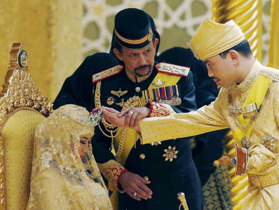 Роскошная свадьба будущего султана Брунея-8