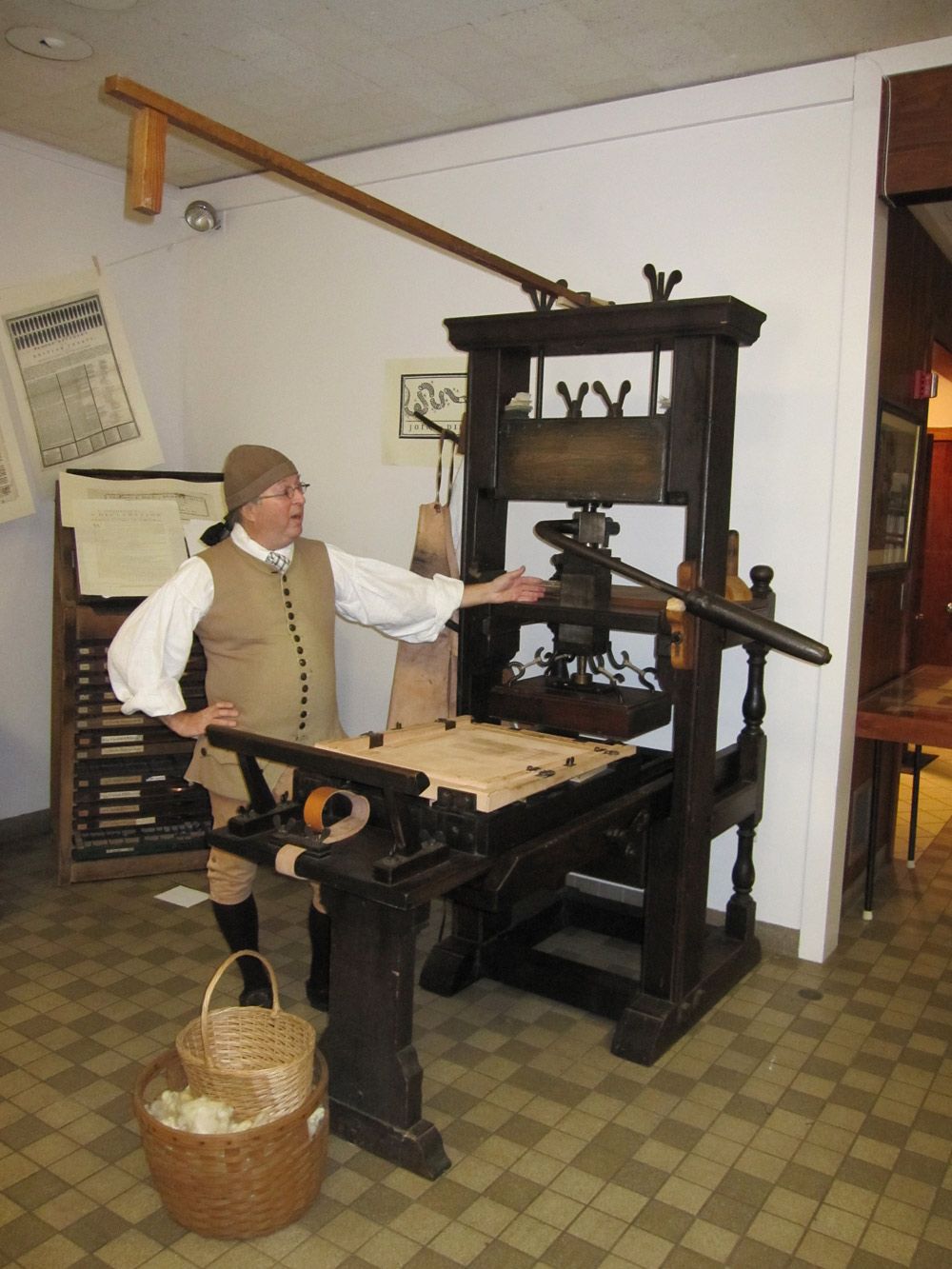 Как печатались газеты в 18-м веке 8