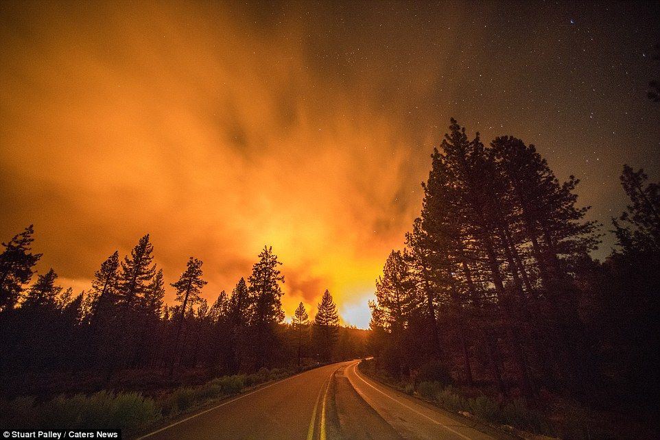 фотографии калифорнийских пожаров 16