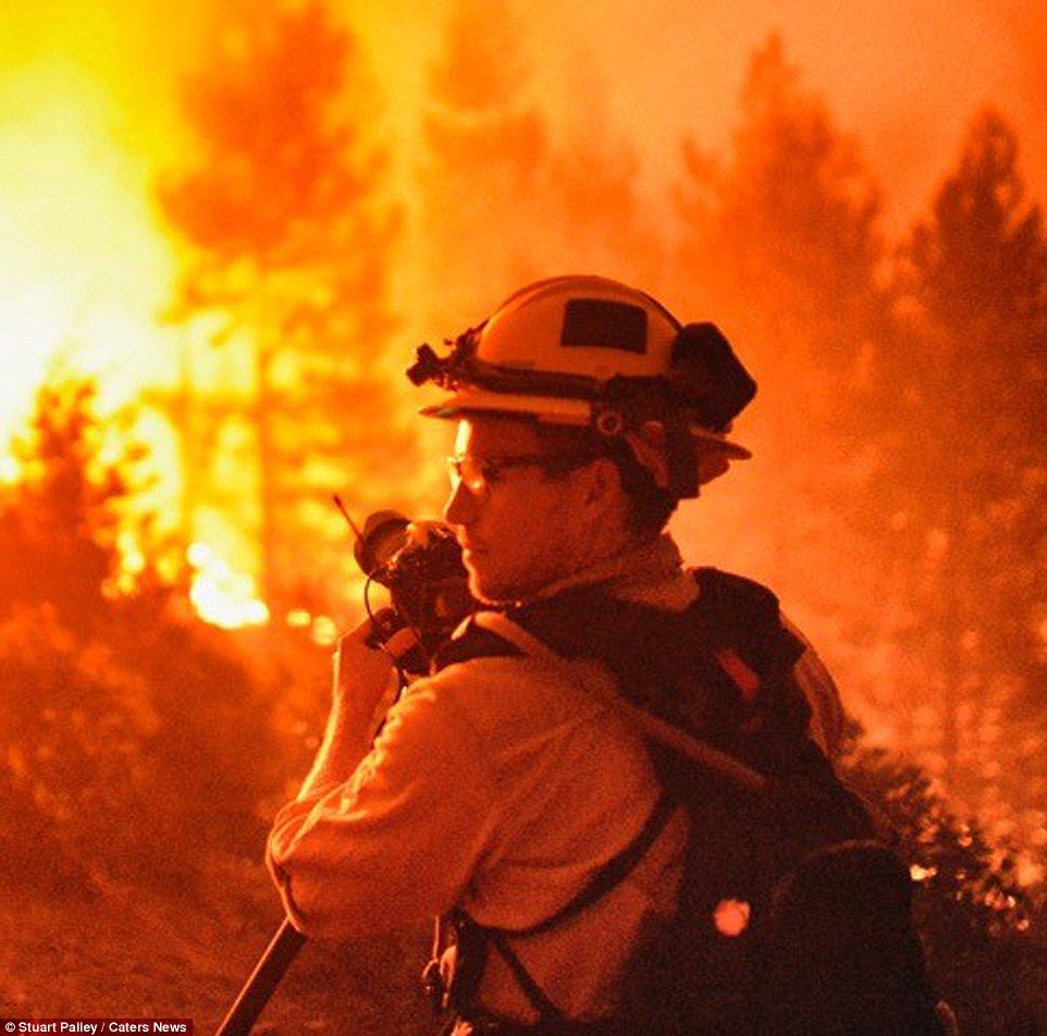 фотографии калифорнийских пожаров 8