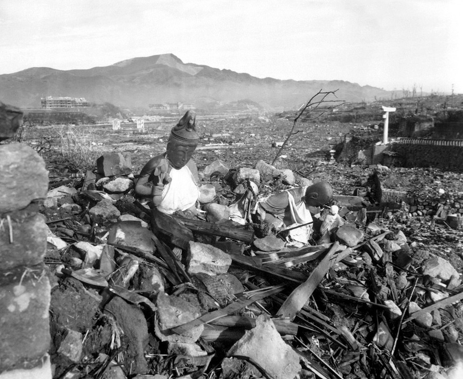Стёртые с лица земли Хиросима и Нагасаки 70 лет назад -13