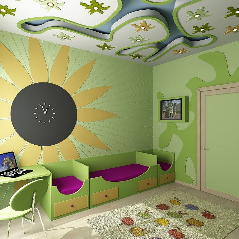 эксцентричные дизайны детских комнат 8