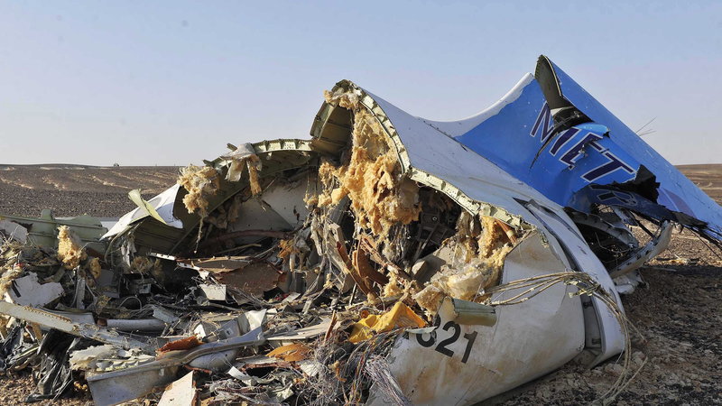фотографии разбившегося самолета на Синайском полуострове-21
