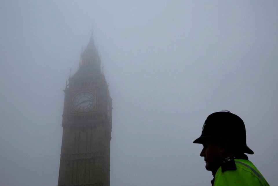 Лондон окутанный туманом-1