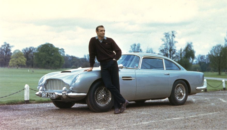 1963 Aston Martin DB5 - х/ф "Голдфингер"