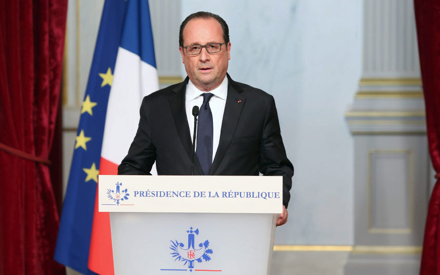 13. Около 11 часов вечера, президент Франсуа Олланд объявил во всей стране чрезвычайное положение, а также закрыл границы. 