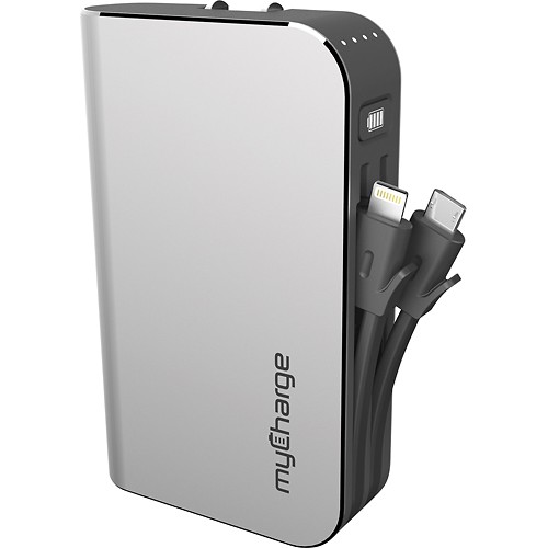 1. MyCharge HubPlus является портативным зарядным хабом, имеющим встроенные кабели к Apple и Micro-USB. Прибор подключается в розетку и заряжает сразу несколько устройств. 