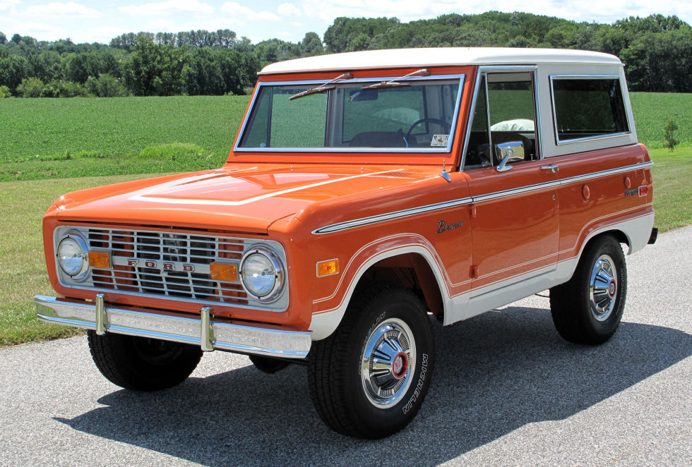 8. Ford Bronco (1966-1977).